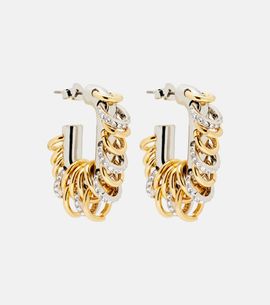 Rabanne Rabanne Punk XL Link Small embellished earrings