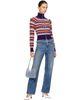 Rabanne Rabanne Purple & Orange Vintage Jacquard Wool Sweater - 4