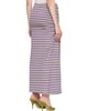 Rabanne Rabanne Purple Striped Viscose Jersey Piercing Maxi Skirt - 3
