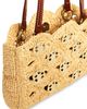 Rabanne Rabanne Raffia Embellished Shoulder Bag - 5