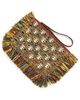 rabanne rabanne Raffia Fringe Pouch Reggae/Light Gold One - 1