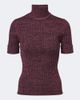 Rabanne Rabanne Ribbed-knit wool and silk sweater - 1