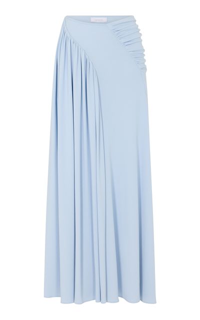 Rabanne Rabanne Ruched Midi Skirt