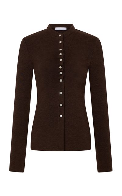Rabanne Rabanne Ruched WoolBlend Top