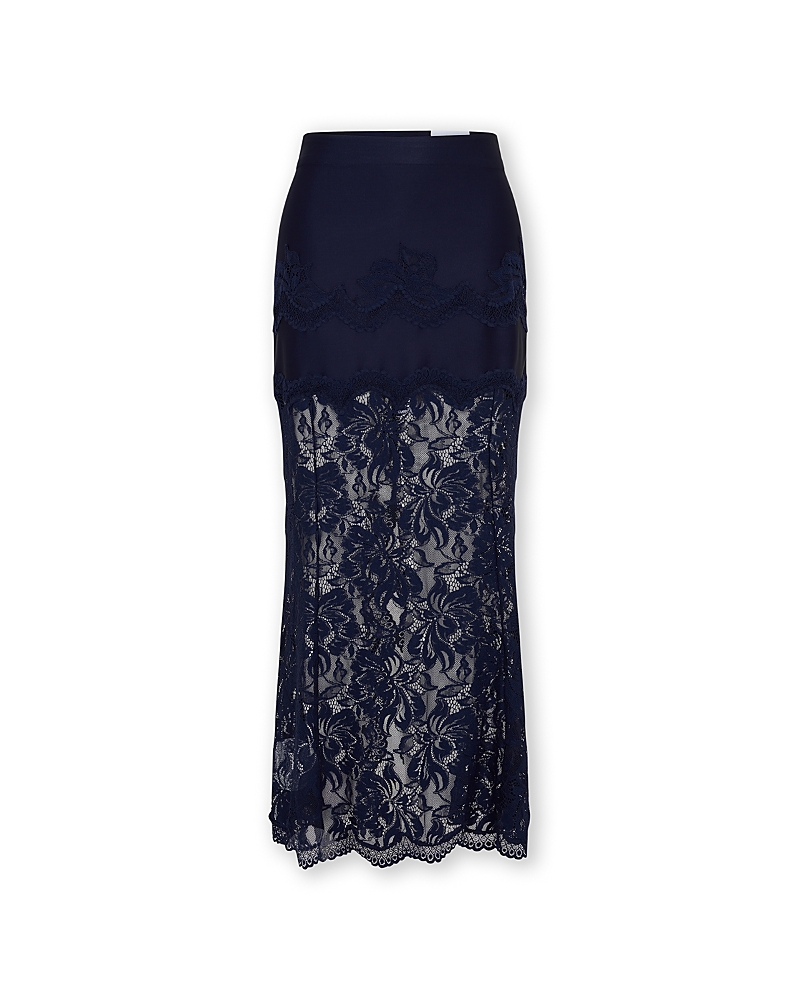 Rabanne Rabanne Scalloped Lace Skirt