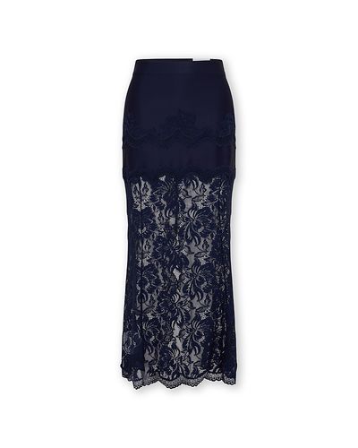 Rabanne Rabanne Scalloped Lace Skirt