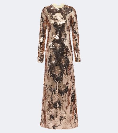 Rabanne Rabanne Sequined cocktail dress