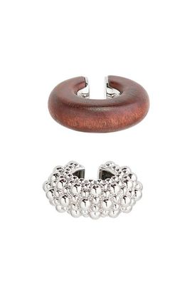 Rabanne Rabanne Set of 2 Mismatched Ear Cuffs
