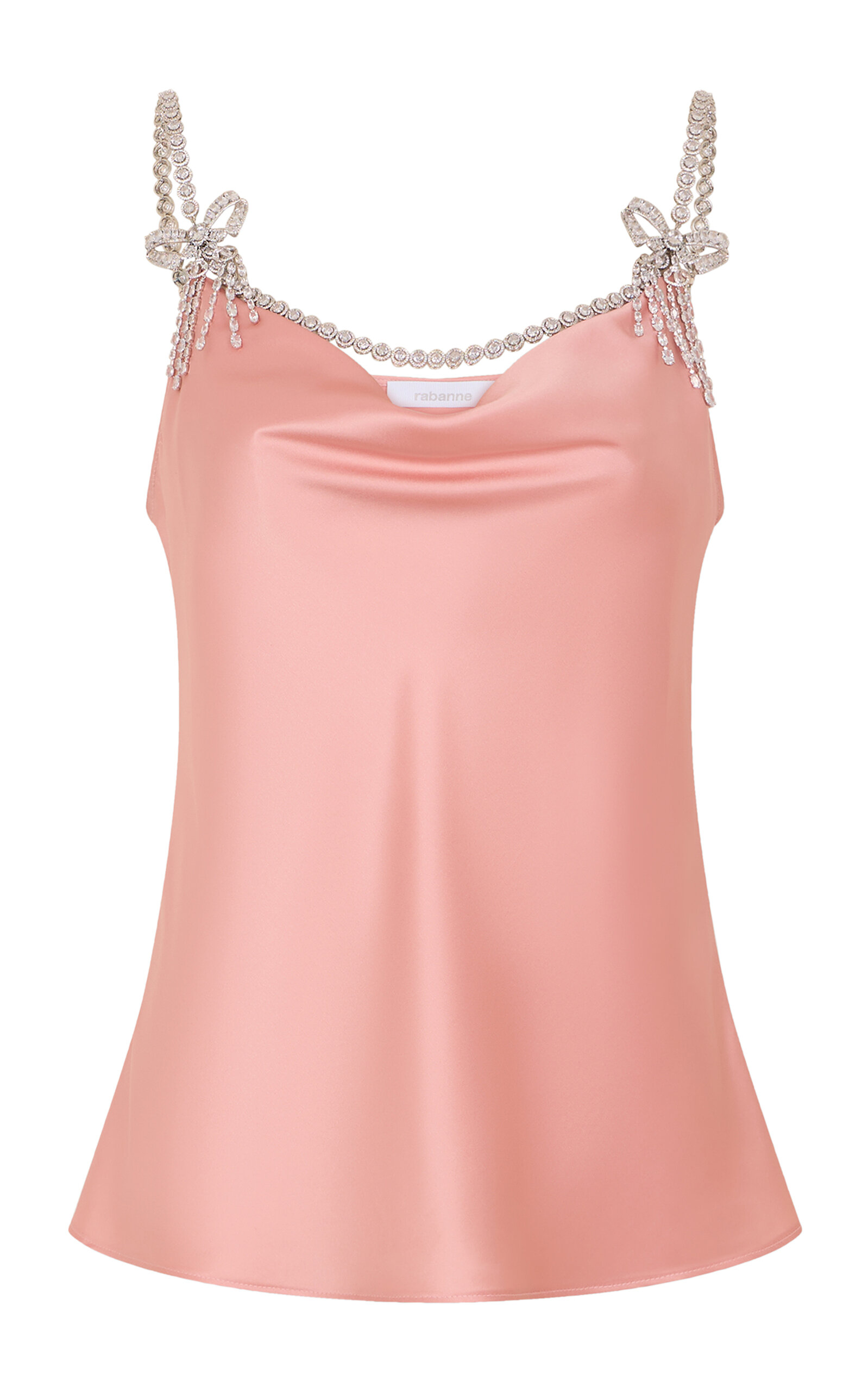 Rabanne Rabanne Silk Embellished Cami Top