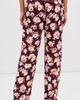 rabanne rabanne Silk Pants Flowers Trims Purple/Yel - 3