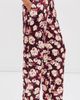rabanne rabanne Silk Pants Flowers Trims Purple/Yel - 4