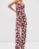 rabanne rabanne Silk Pants Flowers Trims Purple/Yel - 5