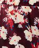 rabanne rabanne Silk Pants Flowers Trims Purple/Yel - 6