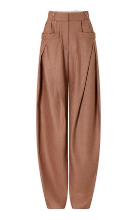 Rabanne Rabanne SilkWool WideLeg Pants
