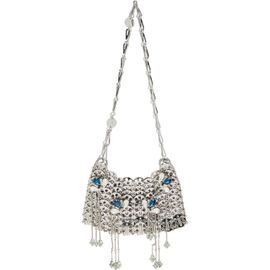 Rabanne Rabanne Silver Signature Jewels 1969 Nano Bag
