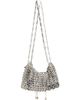 Rabanne Rabanne Silver Signature Jewels 1969 Nano Bag - 3