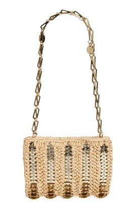 Rabanne Rabanne Small 1969 Raffia Shoulder Bag