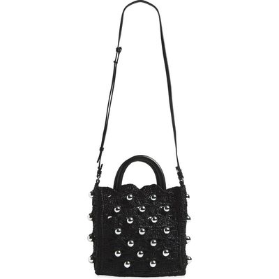 Rabanne Rabanne Small Raffia Tote Bag