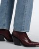 Rabanne Rabanne Snake-effect leather cowboy boots - 2