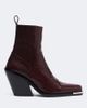 Rabanne Rabanne Snake-effect leather cowboy boots - 5