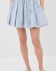 rabanne rabanne Stripe Mini Skirt Stripes Blue/Yellow - 3