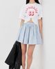 rabanne rabanne Stripe Mini Skirt Stripes Blue/Yellow - 6
