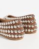 rabanne rabanne Studded Ballerina Flats BEURRE - 4