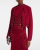 Rabanne Rabanne Studded crochet cotton cardigan - 2