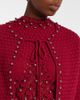 Rabanne Rabanne Studded crochet cotton cardigan - 3