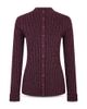 Rabanne Rabanne Wool & Silk Ribbed Cardigan - 1
