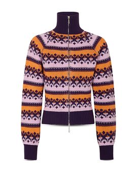 Rabanne Rabanne Wool Blend Zip Cardigan