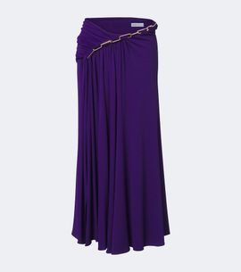 Rabanne Rabanne x Dinh Van embellished crêpe maxi skirt