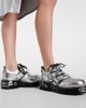 Rabanne Rabanne x New Rock embellished leather boots - 4