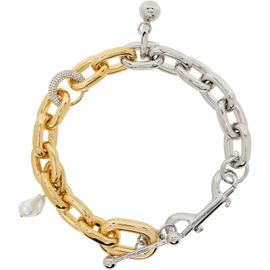 Rabanne Rabanne XL Link Bi-Color Punk Style Necklace