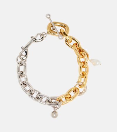 Rabanne Rabanne XL Link embellished chain necklace