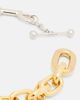 Rabanne Rabanne XL Link embellished chain necklace - 4