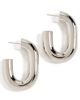 rabanne rabanne XL Link Hoops Silver One Size - 1
