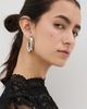 rabanne rabanne XL Link Hoops Silver One Size - 2