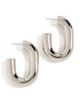 rabanne rabanne XL Link Hoops Silver One Size - 5