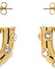 Rabanne Rabanne XL Link Strass Earrings - 1