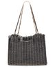 Rabanne Women's 1969 Reversible Python-Embossed Leather & Metal Disc Tote Bag - 4