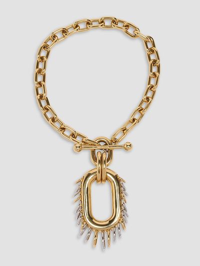 Rabanne Women's Collier Pendant Chain Necklace