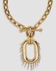 Rabanne Women's Collier Pendant Chain Necklace - 2