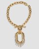 Rabanne Women's Collier Pendant Chain Necklace - 3