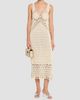 Rabanne Women's Crochet Embellished Midi Dress - 2