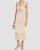 Rabanne Women's Crochet Embellished Midi Dress - 4