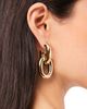 Rabanne Women's Extra-Large Double-Link Goldtone Earrings - 2
