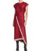 Rabanne Women's Fringe-Trimmed Faux-Wrap Maxi Dress - 3