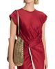 Rabanne Women's Fringe-Trimmed Faux-Wrap Maxi Dress - 6