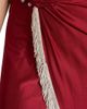 Rabanne Women's Fringe-Trimmed Faux-Wrap Maxi Dress - 7